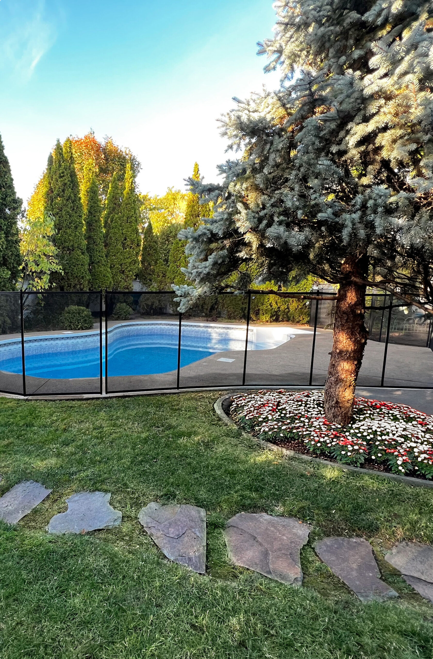 Idée Tech Solarium - Clôture piscine